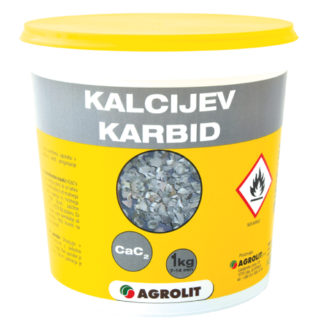 KALCIJEV KARBID 7 - 14 MM 1 KG - AGROLIT