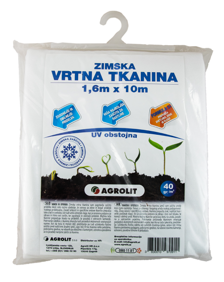 VRTNA TKANINA  40G!  3,2*10 M ZIMSKA- AGROLIT