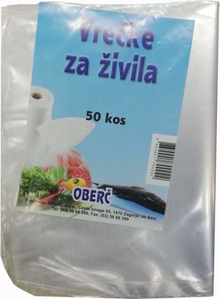 VREČKE ZA ŽIVILA 3KG 50/1