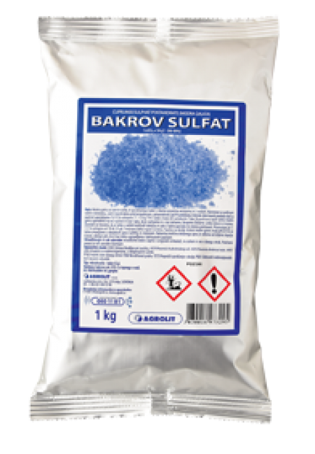 BAKROV SULFAT ( GALICA MODRA )  1KG AGROLIT