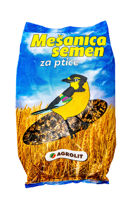 MEŠANICA SEMEN ZA PTICE 1 KG - AGROLIT