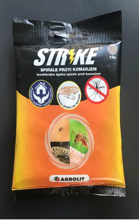 STRIKE SPIRALE PROTI KOMARJEM 10/1