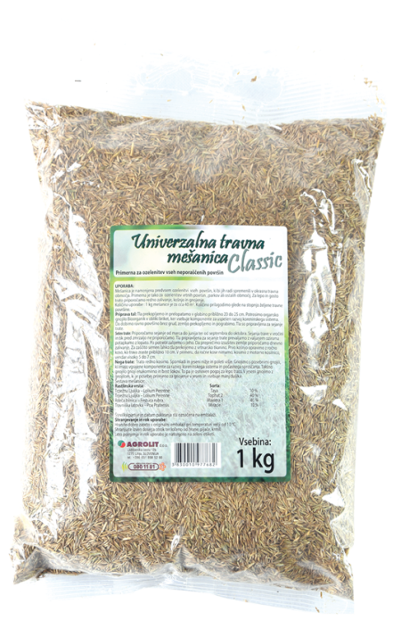 UNIVERZALNA TRAVNA MEŠANICA CLASSIC 1 KG - AGROLIT