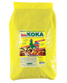 BIOKOKA - BRIKETIRAN KOKOŠJI GNOJ 20KG