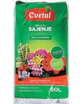 CVETAL ZEMLJA ZA SAJENJE  50L