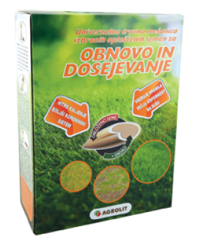 TRAVNA MEŠANICA ZA OBNOVO IN DOSEJEVANJE (OBLOŽENO SEME) 1KG - AGROLIT