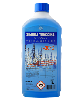 ZIMSKA TEKOČINA ZA STEKLA VITREKS -30 °C 1L - AGROLIT