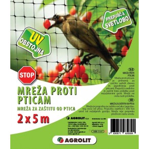 MREŽA PROTI PTICAM  2X 5M AGROLIT