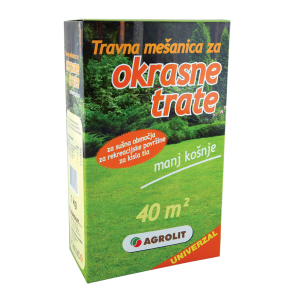 TRAVNA MEŠANICA ZA OKRASNE TRATE, UNIVERZALNA 1 KG - AGROLIT