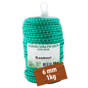 VEZALNA CEVKA PVC BUŽIR 6MM 1KG - AGROLIT